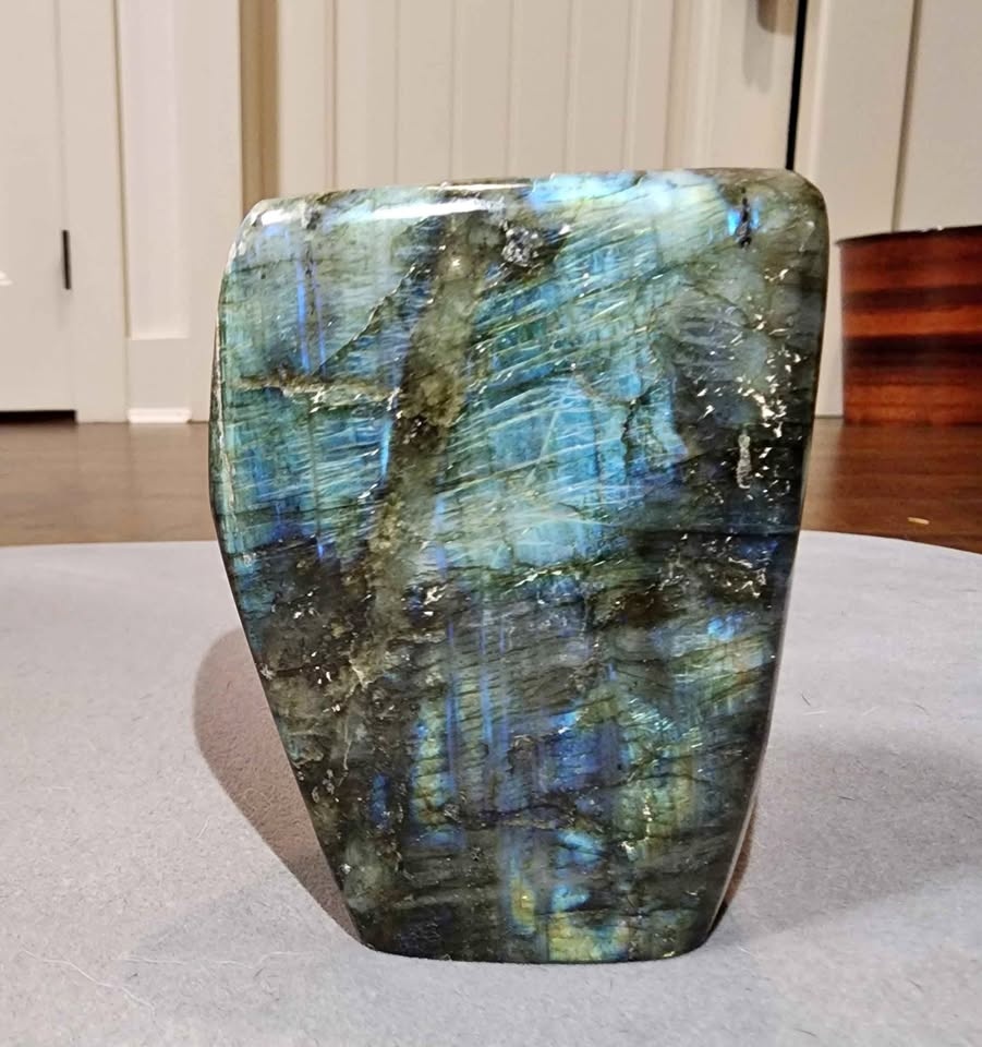 Natural Labradorite Ornament