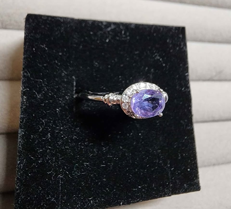 New Purple Fluorite Ring - photo 2