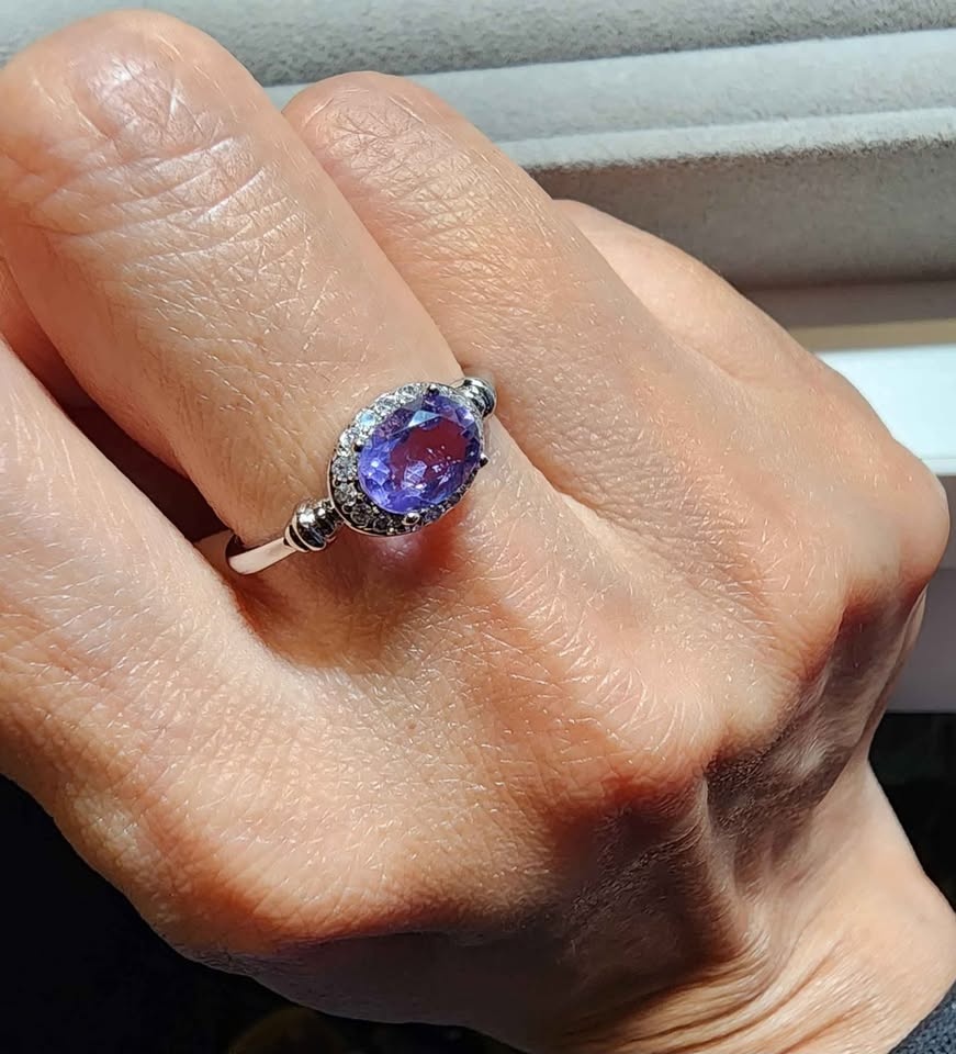 New Purple Fluorite Ring - photo 3