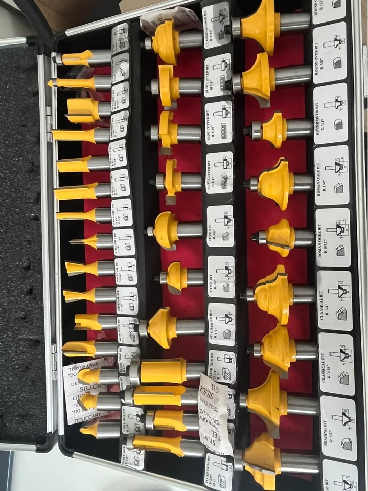 Brand New Router Bit Set (35 pieces) - photo 2