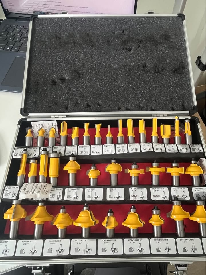 Brand New Router Bit Set (35 pieces) - photo 3