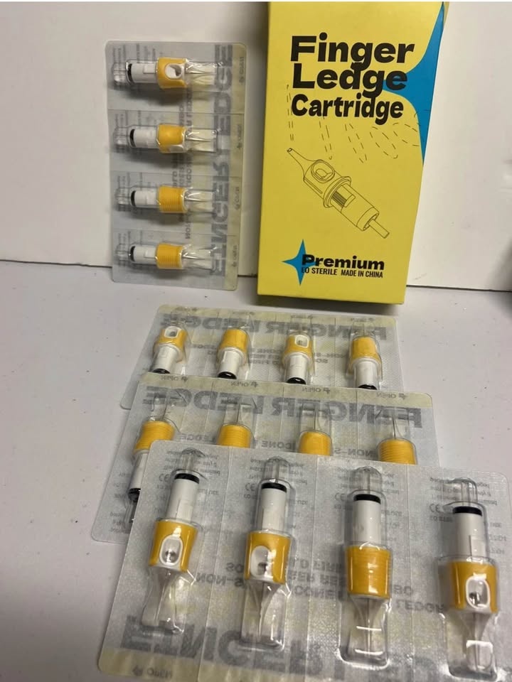 New Finger Ledge Cartridge Tattoo Needles 1001RL - photo 3