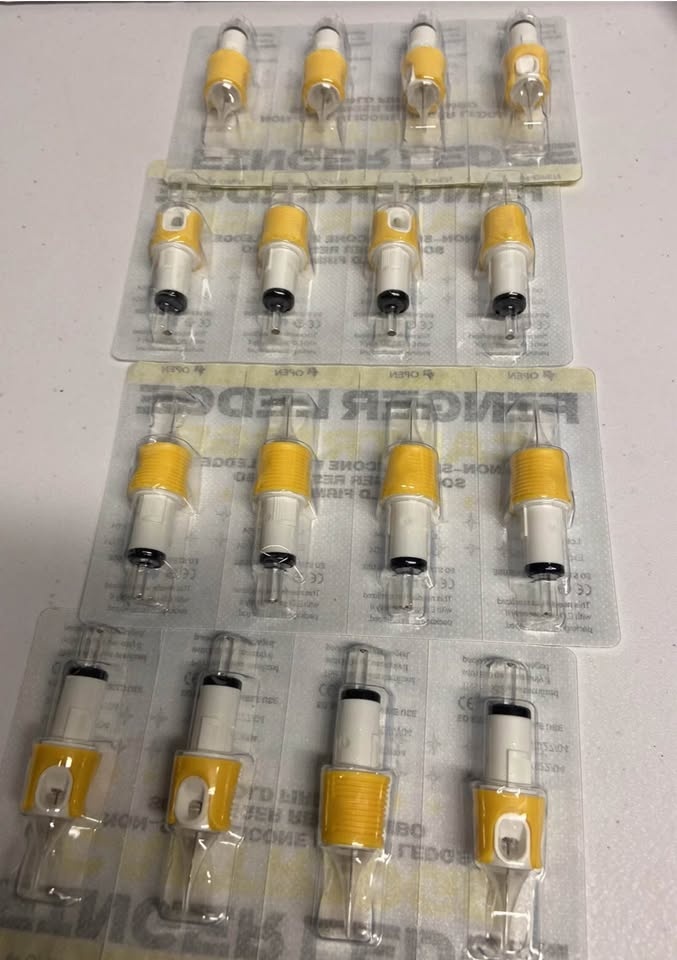 New Finger Ledge Cartridge Tattoo Needles 1001RL - photo 5