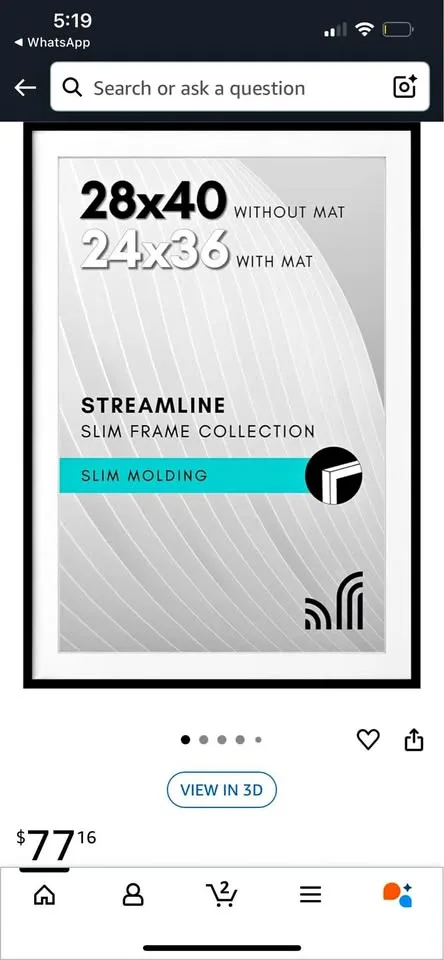 28 x 40 Poster Frame thumbnail