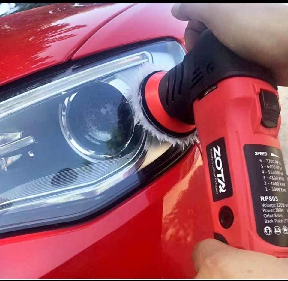 ZOTA RP803 Random Orbital Polisher Kit - photo 4