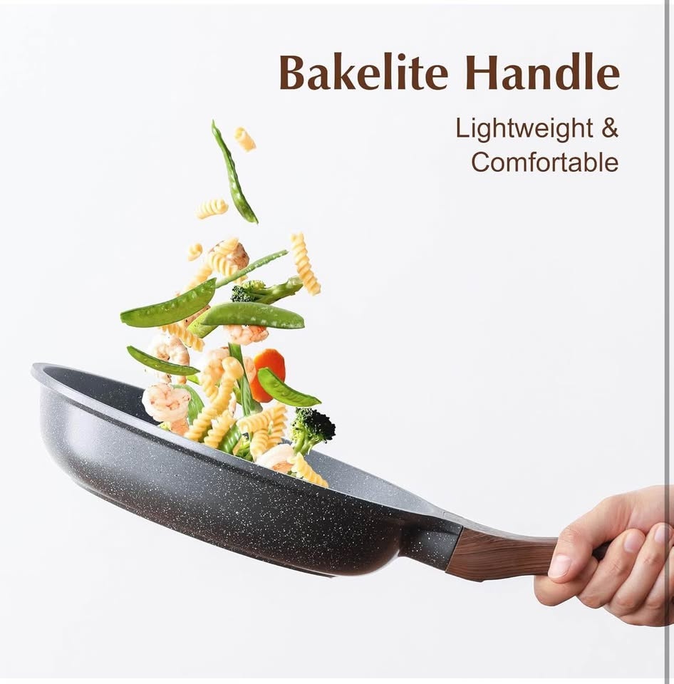 SENSARTE 12.5 Inch Nonstick Frying Pan Skillet - photo 5