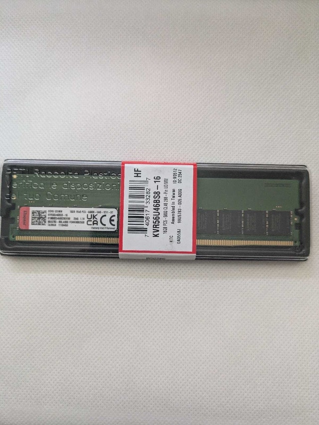 Kingston DDR5 Desktop RAM – 16GB (New only opened to test) - photo 2