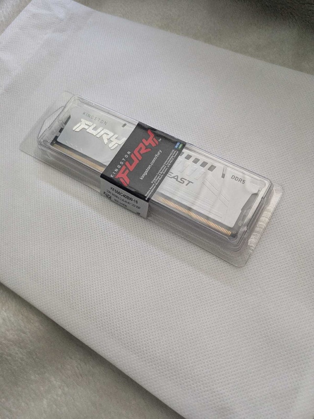 Kingston Fury Beast DDR5 Desktop RAM – 16GB