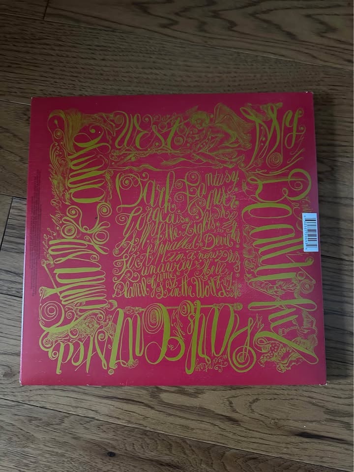 Kanye West My Beautiful Dark Twisted Fantasy Vinyl Record 3LP - photo 2