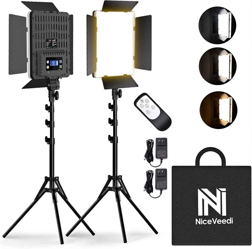 2-Pack Photography Lighting Kit