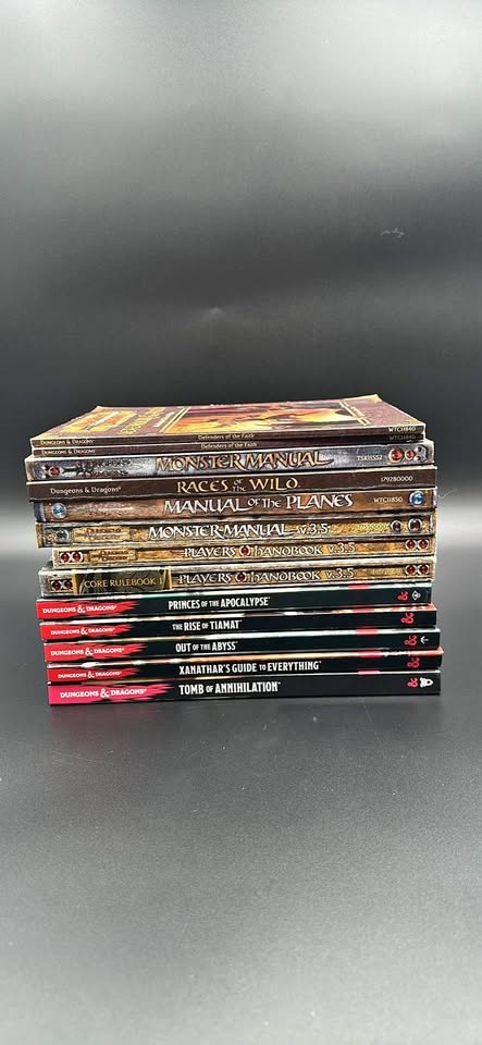 Dungeons & Dragons Books (Various Editions & Adventures)