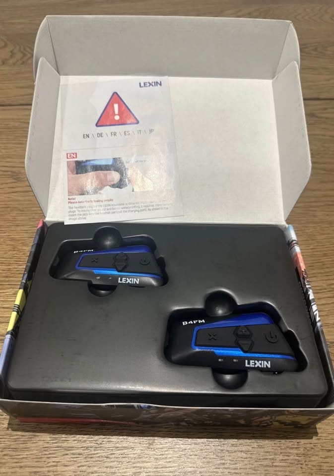 LEXIN B4FM Dual Pack Bluetooth Intercom Helmet Headsets - photo 3