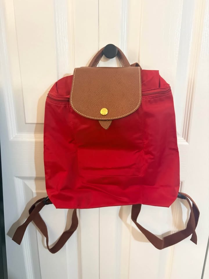 Longchamp Le Pliage Backpack Red - photo 3