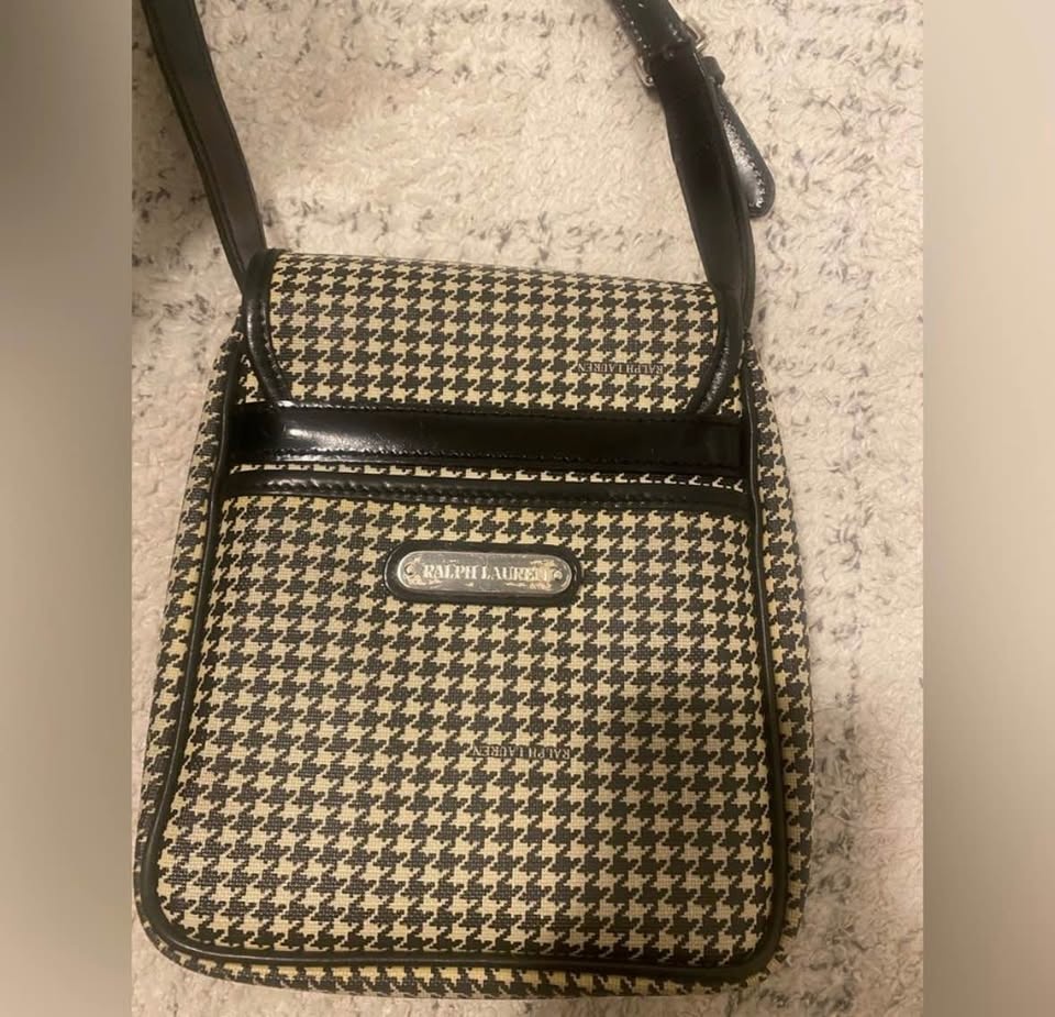 Vintage Houndstooth Ralph Lauren Bag - photo 2