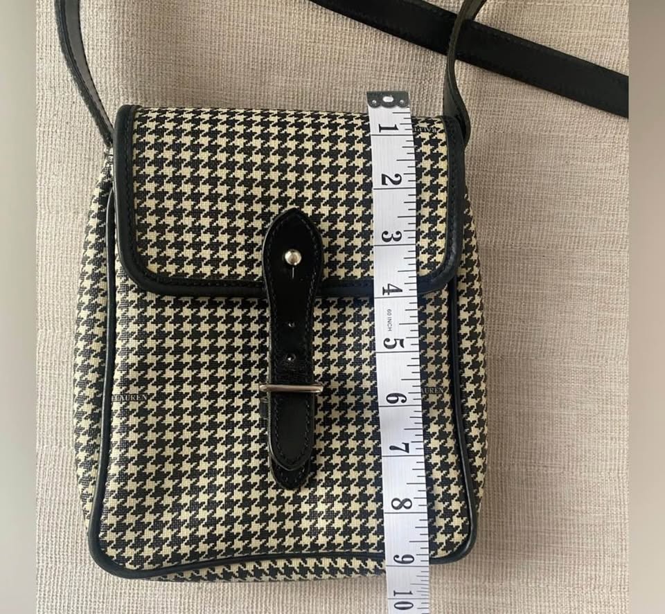 Vintage Houndstooth Ralph Lauren Bag - photo 4