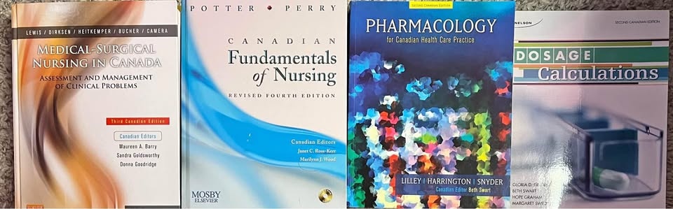 PN & RPN Nursing Textbooks