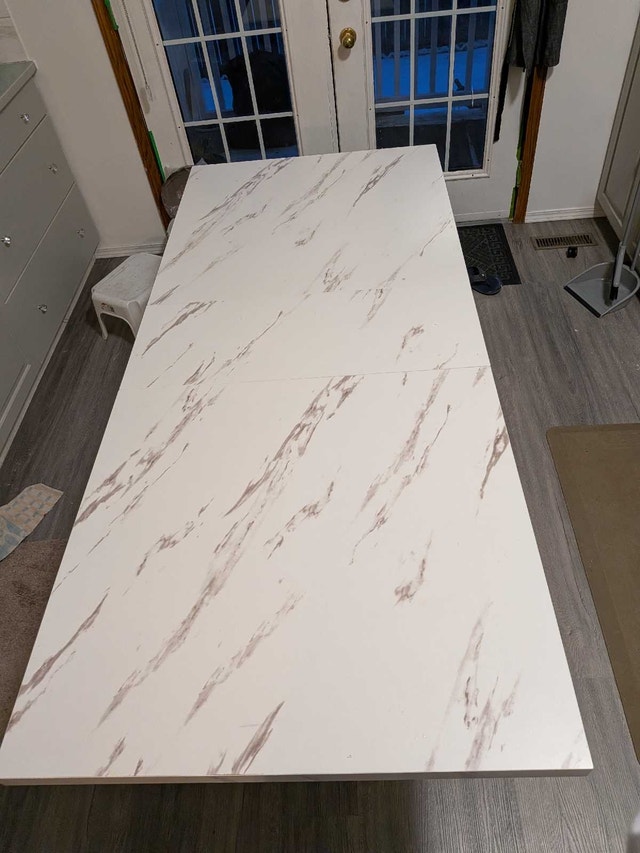 Faux Marble Dining Table (Seats 6-8) - photo 4