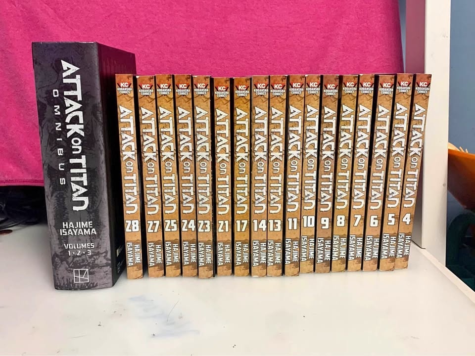 Attack On Titan Manga Lot Take everything for $80