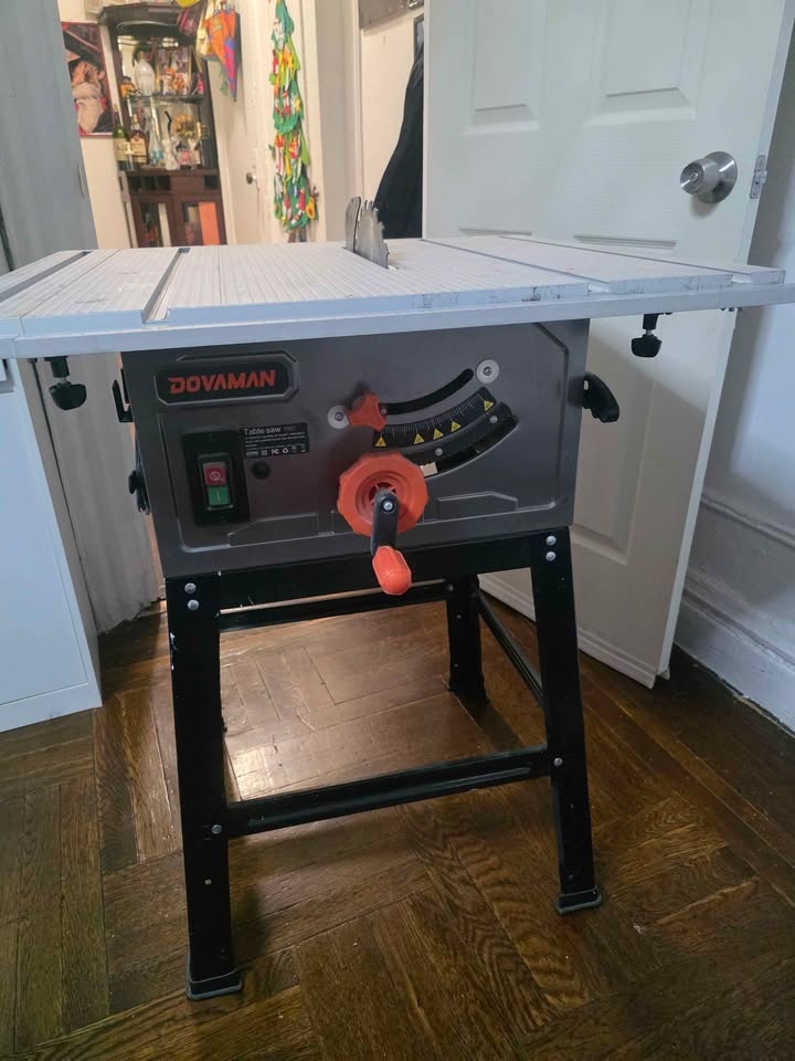 Dovaman 10" 15A Table Saw with Stand - photo 4