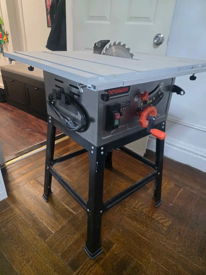 Dovaman 10" 15A Table Saw with Stand - photo 5