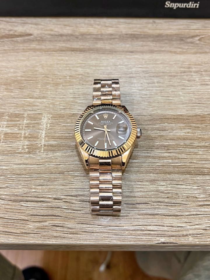 Luxury Watch Man Rose Gold