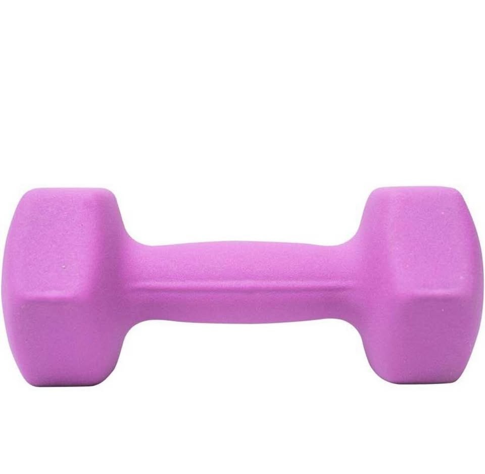 10lb Hexagon Neoprene Dumbbells - photo 4