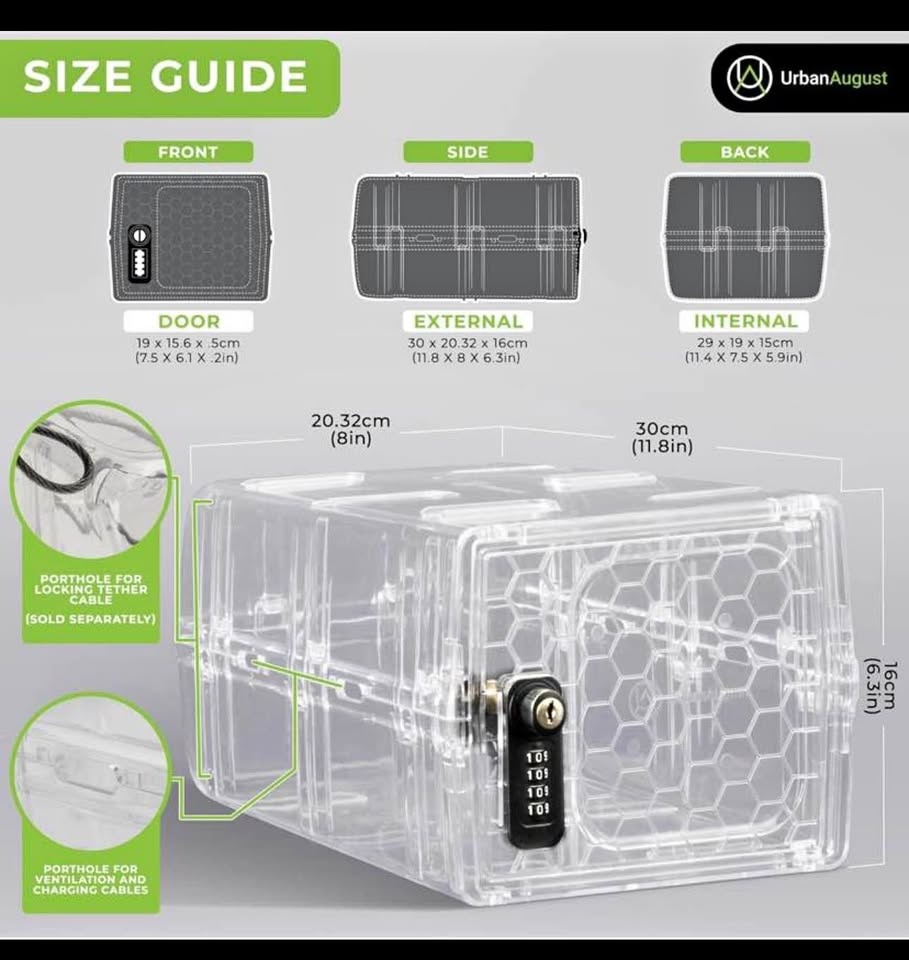 Brand new Lockable Storage Box