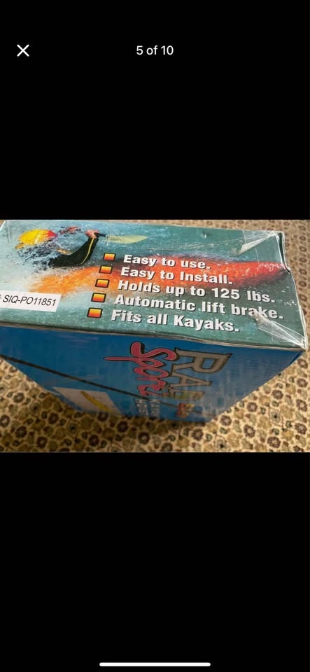 Brand new RAD Sportz kayak and ladder hoist - photo 5
