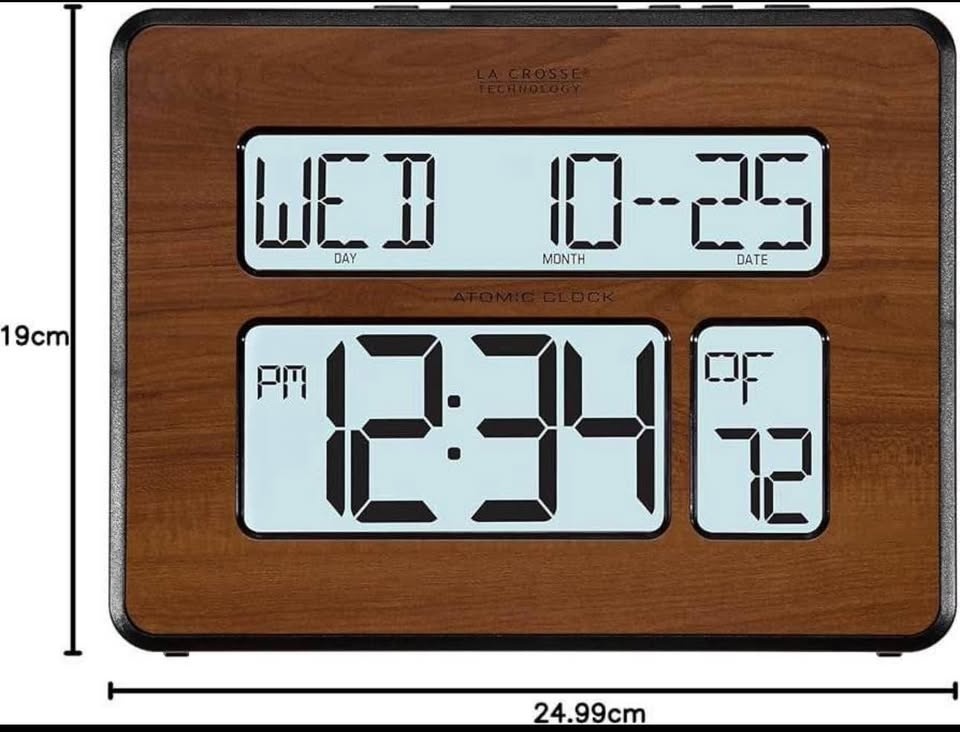 Brand new digital atomic calendar clock - photo 2