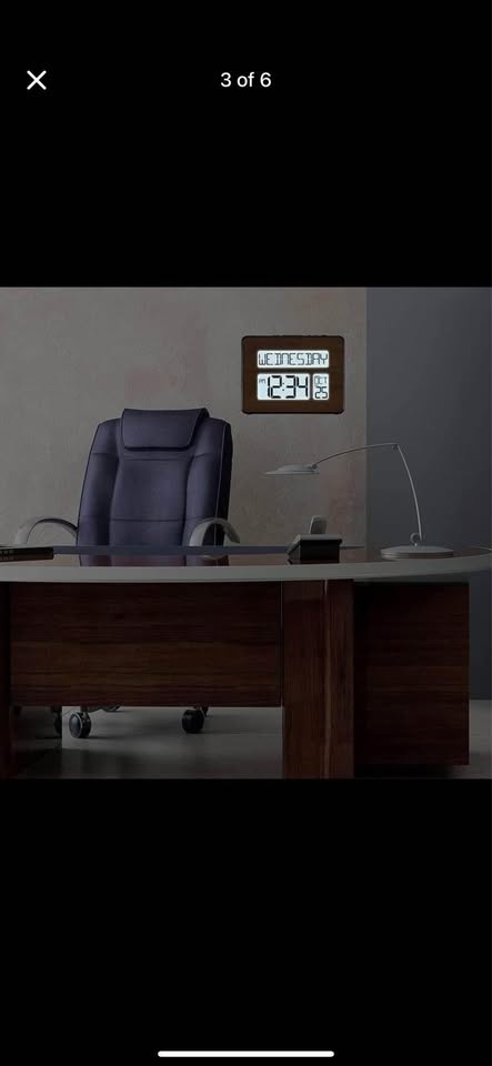 Brand new digital atomic calendar clock - photo 3