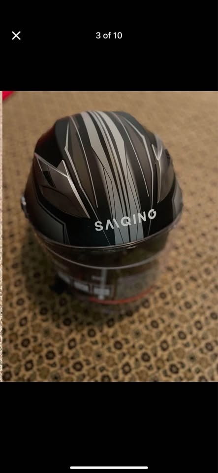 Brand new open-face motorcycle helmet XL (double visor) - photo 2