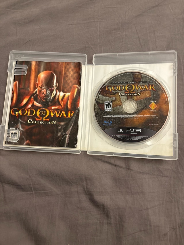 God of War Collection PS3 Art Damaged - photo 3