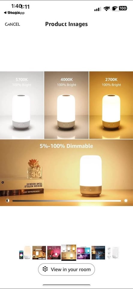 Brand new touch and multicolor phone controllable lamp - photo 5