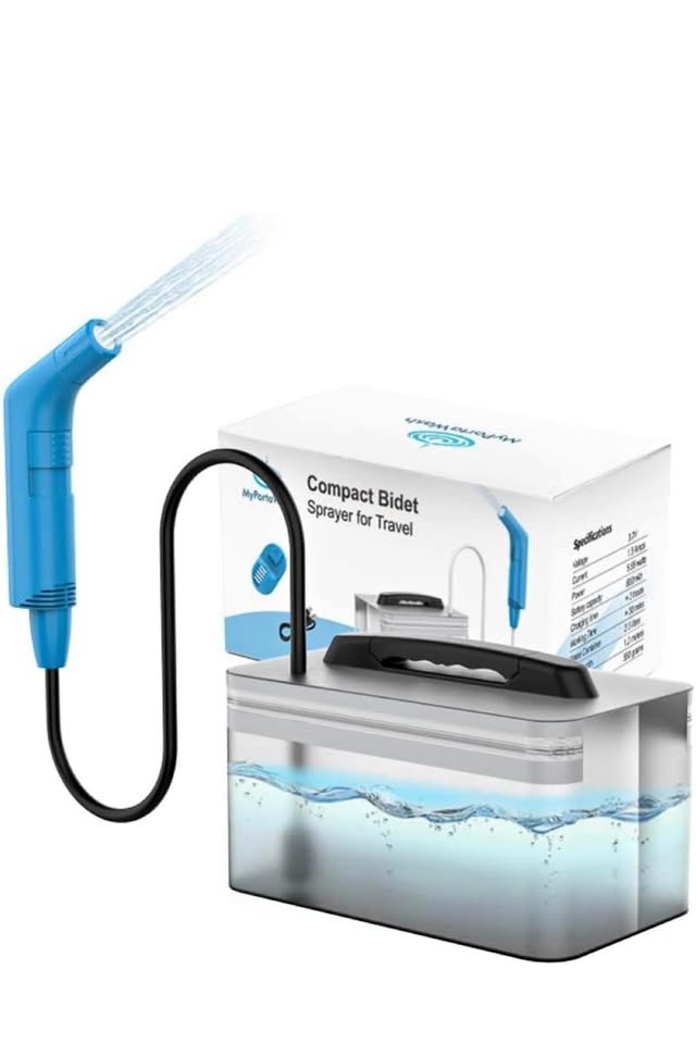 MyPortaWash Portable Bidet Sprayer - Rechargeable