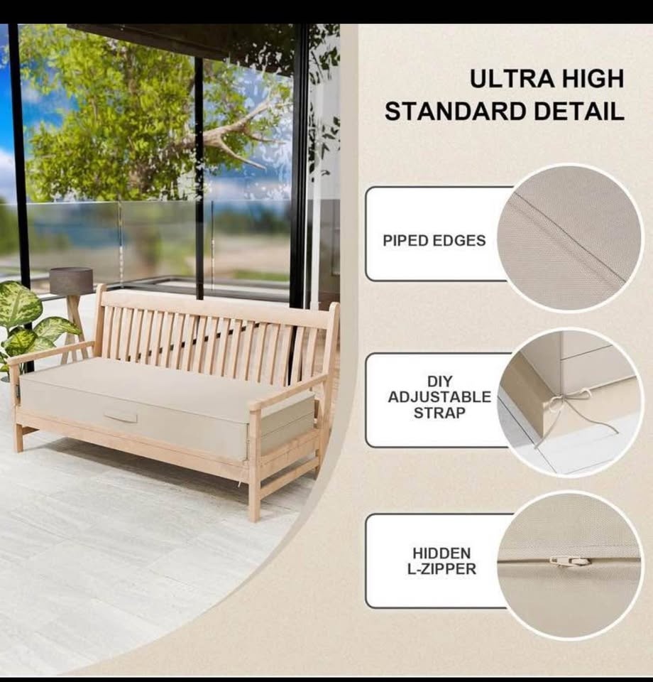 Brand new Outdoor Water & Weather Resistant Cushion 42”x 18”x 5” - photo 5