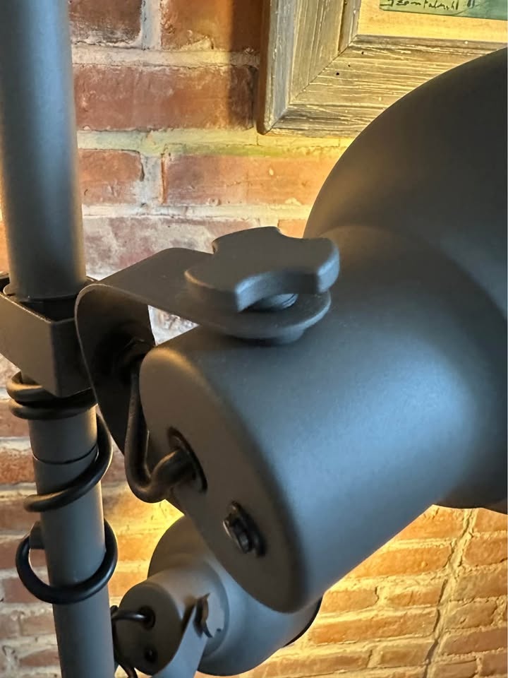 IKEA HEKTAR 3-Spotlight Floor Lamp – Dark Gray / Industrial, Adj - photo 5