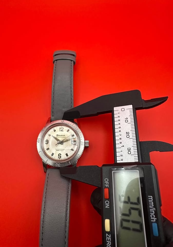 Vintage Bulova Snorkel Diver 666 Feet - Automatic Swiss - Runs F - photo 5
