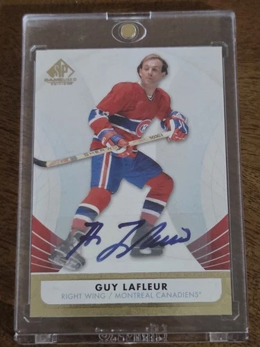 Guy Lafleur Montreal Canadiens Certified Autograph