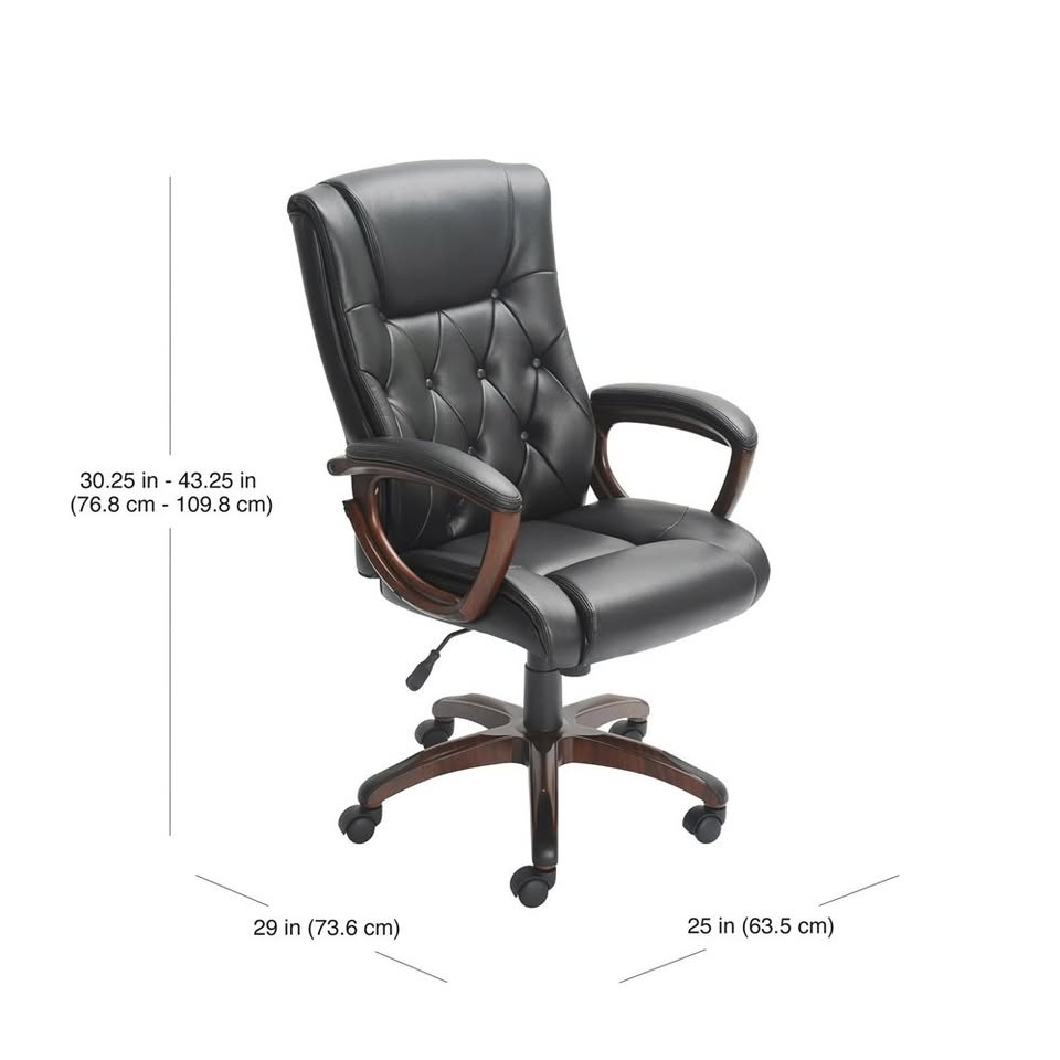 Brand New Better Homes and Gardens Executive Office Chair - photo 2
