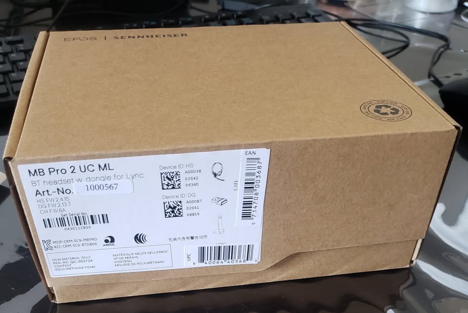 Sennheiser IMPACT MB Pro 2 UC ML Bluetooth Headset - photo 2