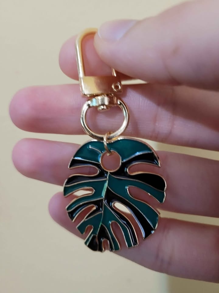 Monstera Plant Leaf Bag Clip