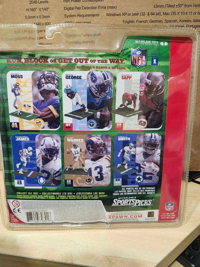McFarlane Warren Sapp Super Chase Rare Variant - photo 2
