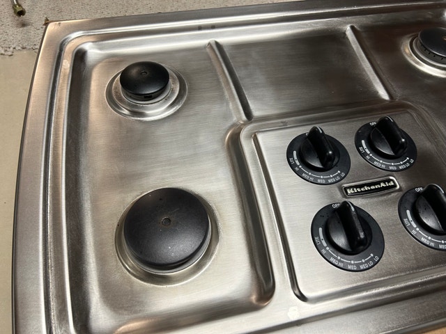 KitchenAid 30" 4-Burner Gas Cooktop - Stainless Steel - photo 4