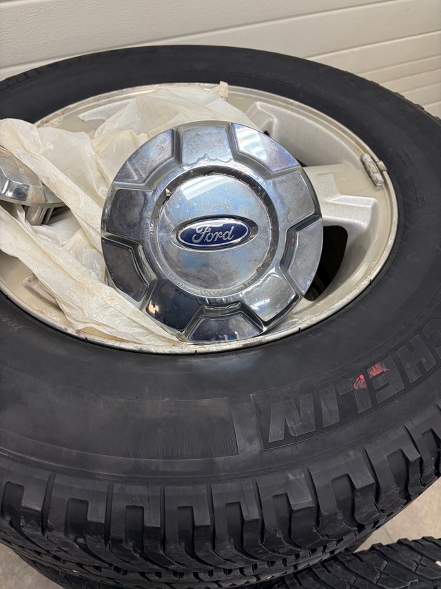 2010-2014 Ford F150 Factory Aluminum Wheels & Michelin Tires - photo 2