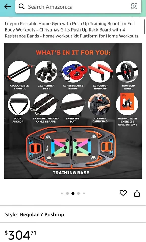 Lifepro Home Gym Portable Equipment