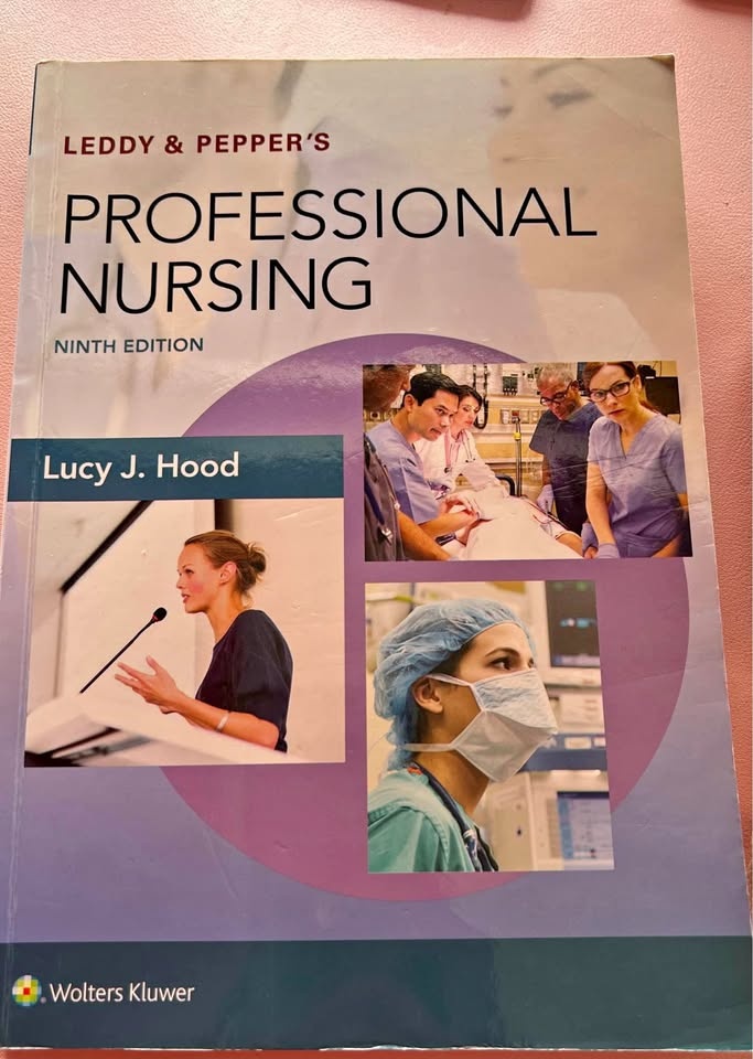 Professional Nursing textbook