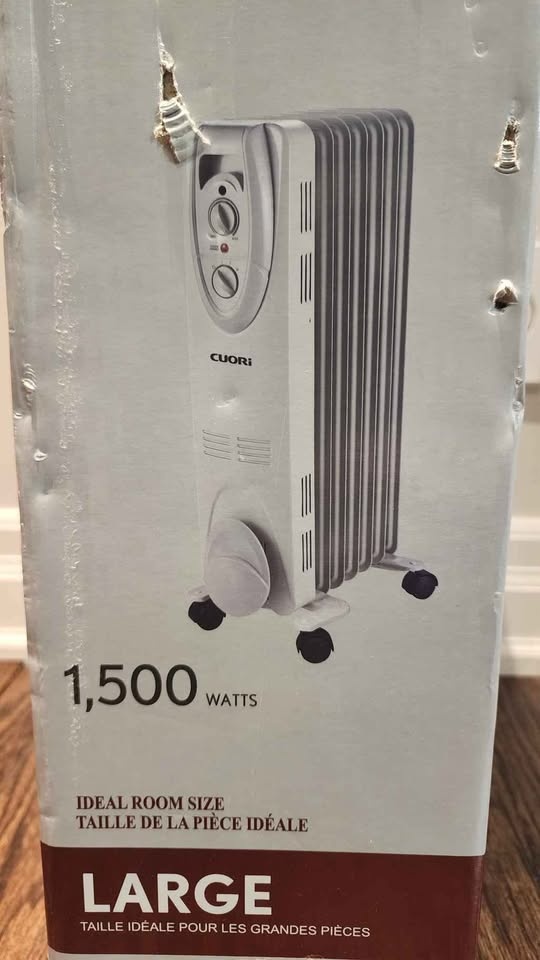 Cuori Oil Filled Radiator Heater - Brand New - photo 4
