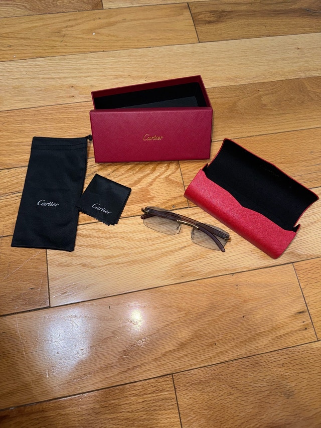 Cartiers Smokey Eyeglasses