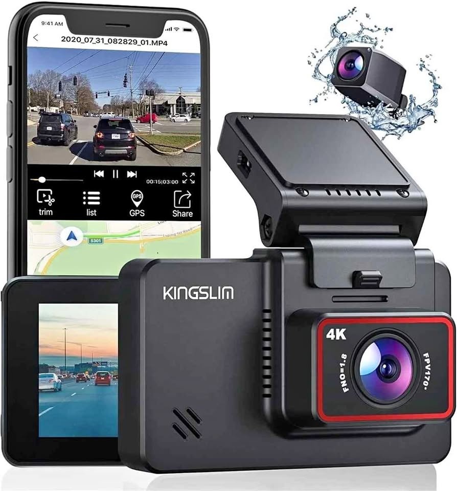 NEW Kingslim D4 Dual Dash Cam AZ64670
