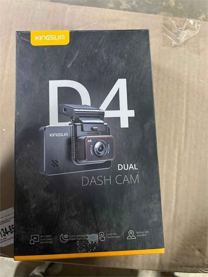 NEW Kingslim D4 Dual Dash Cam AZ64670 - photo 3